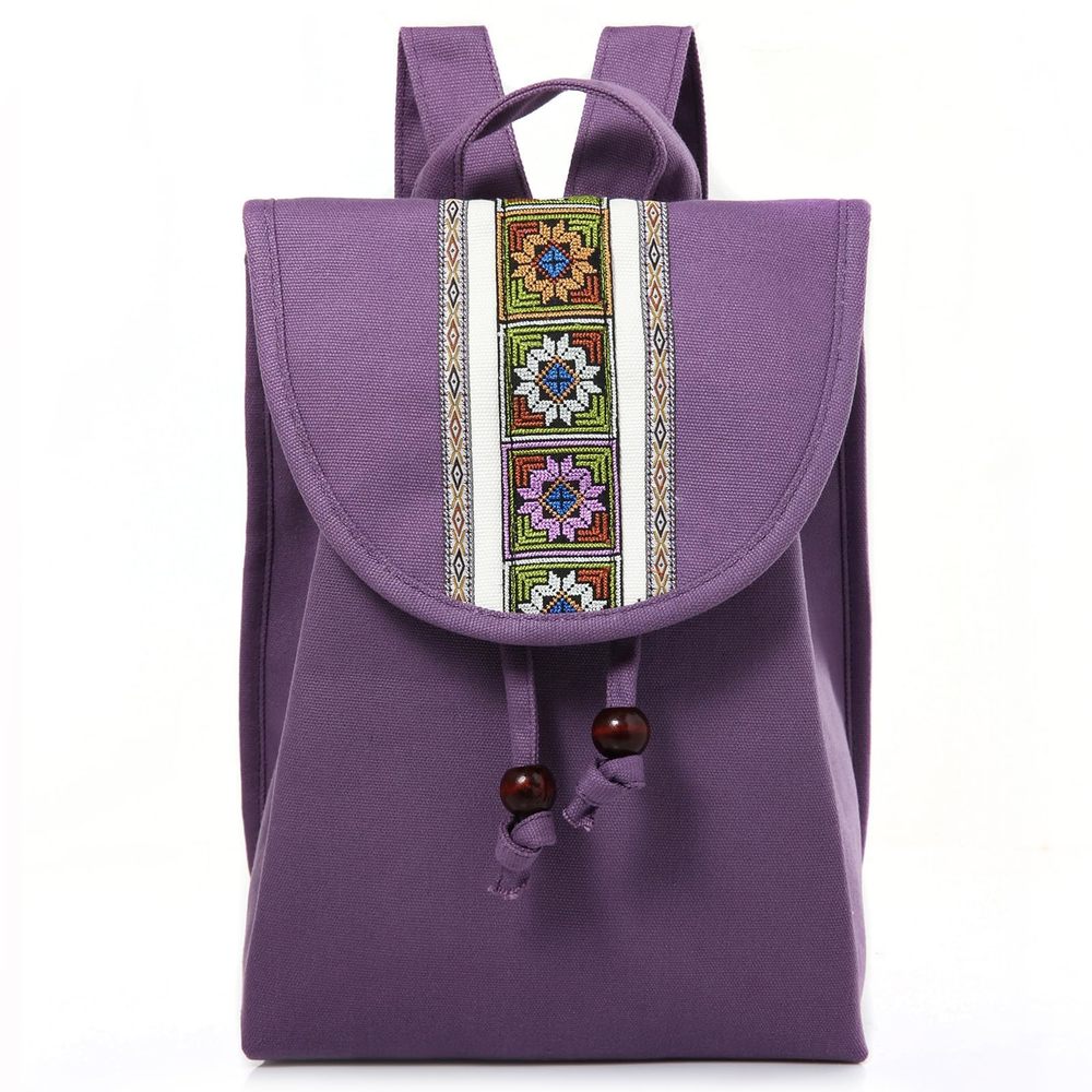 Small Backpack Purse for Women Vintage Canvas Daypack Handbag for Daily Use🫱